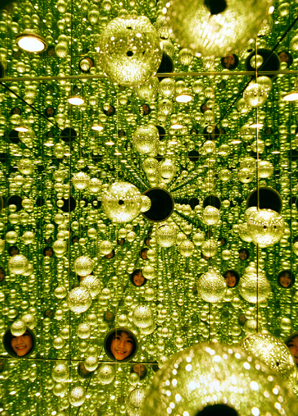 Yayoi Kusama. I want to live forever